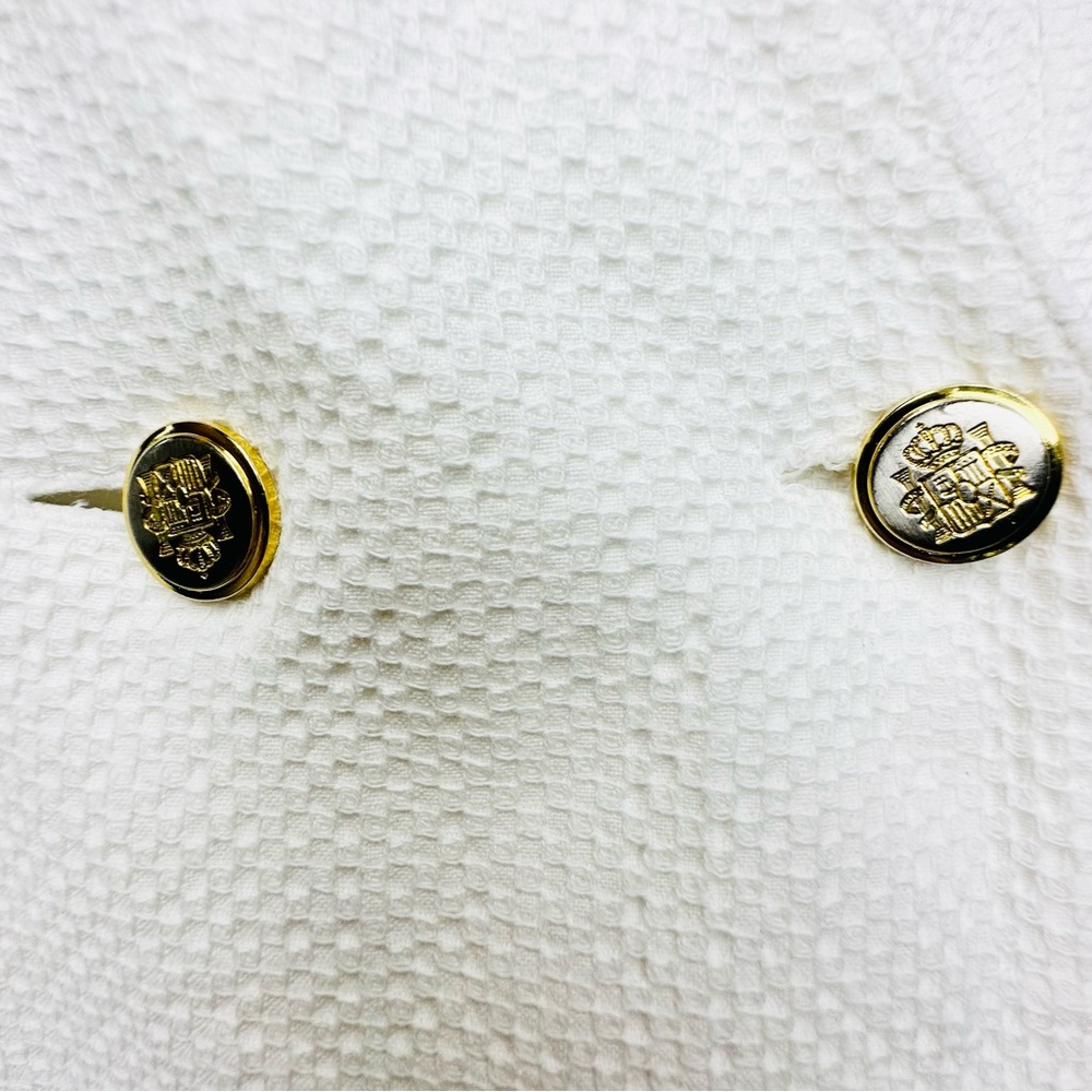 White Sleeveless Bow Mini Dress - Picture 13 of 15